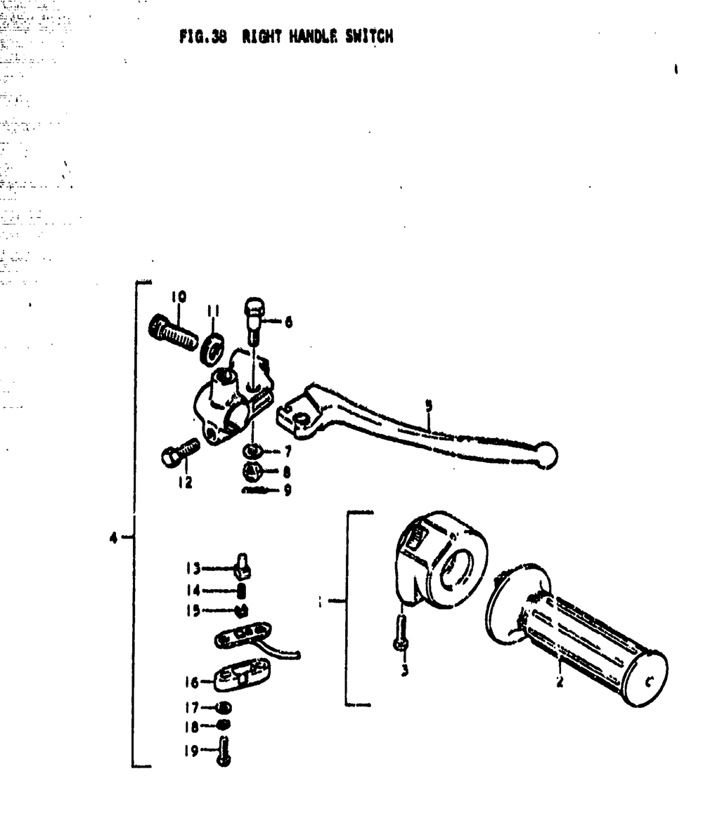 Right handle switch