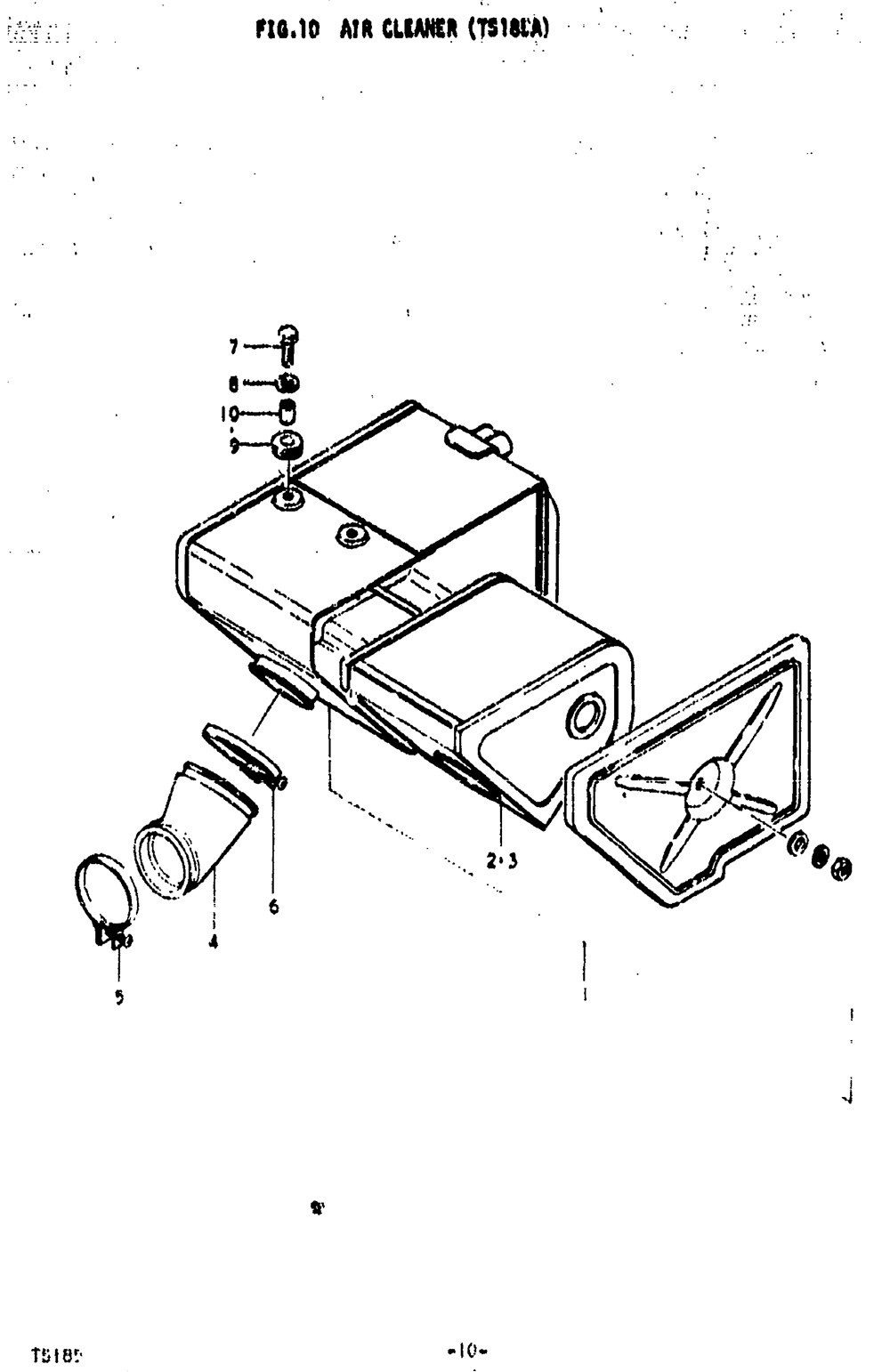 Air cleaner (ts185a)