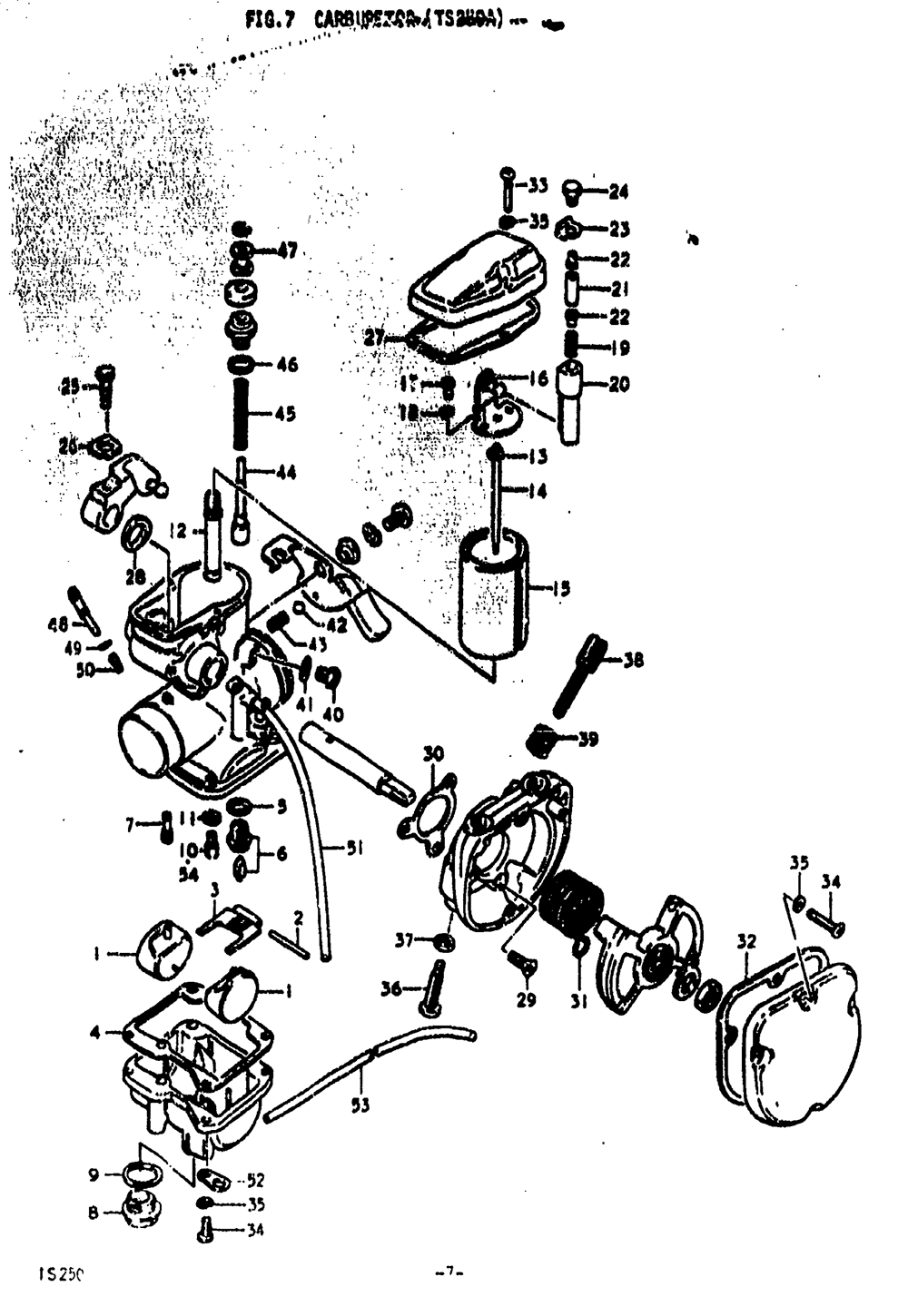 Carburetor (ts250a)