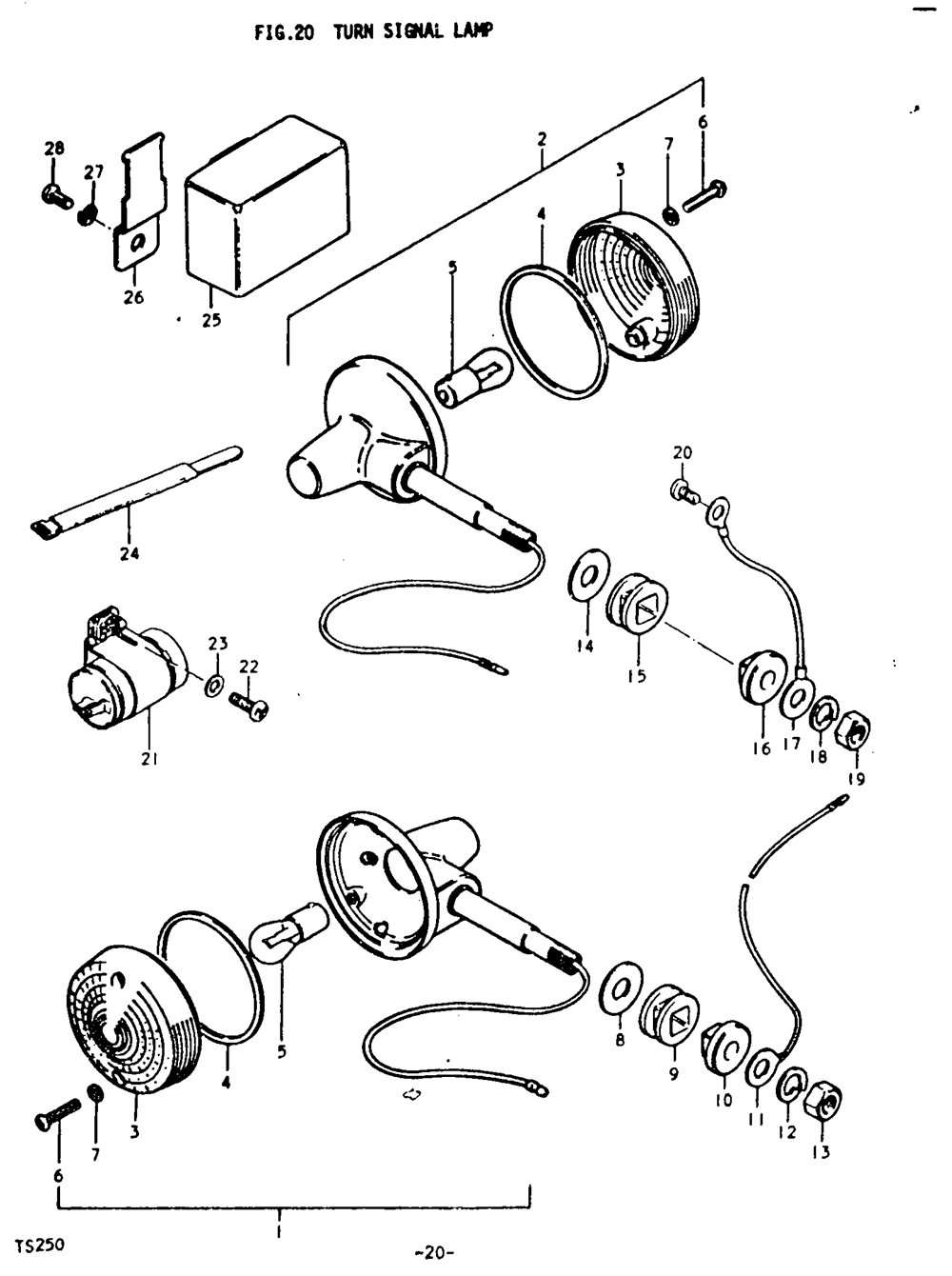 Turn signal lamp