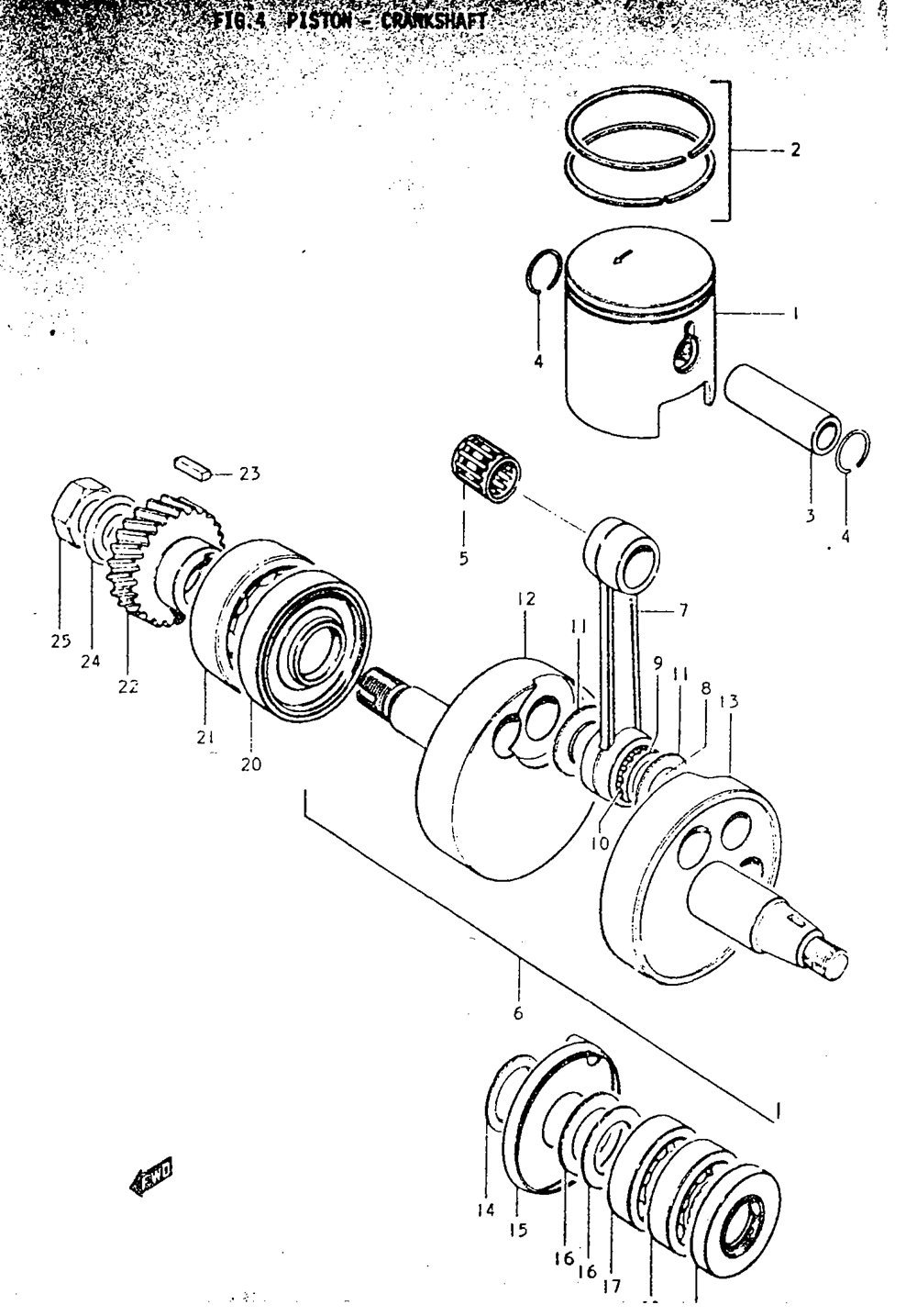 Piston - crankshaft