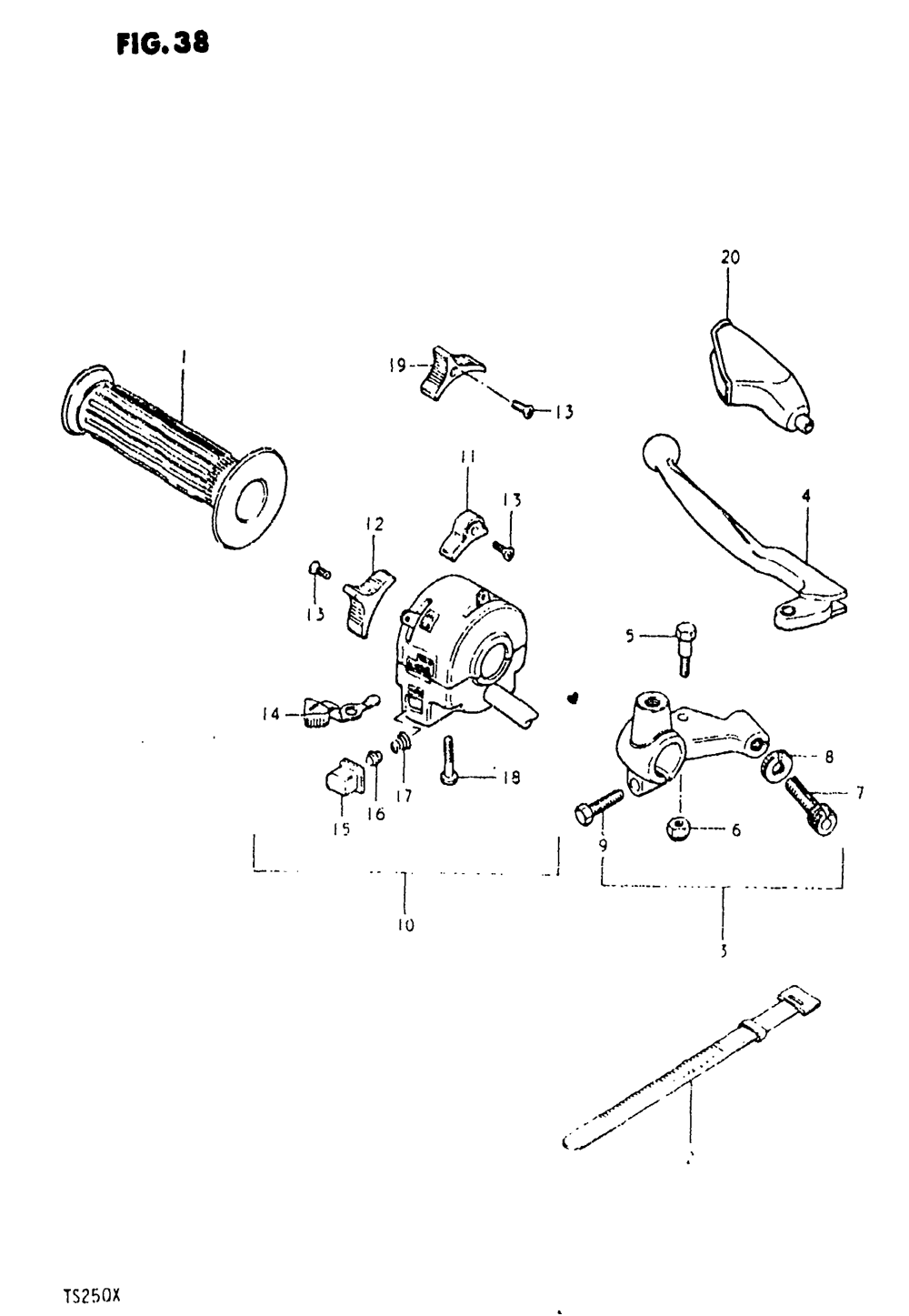 Left handle switch