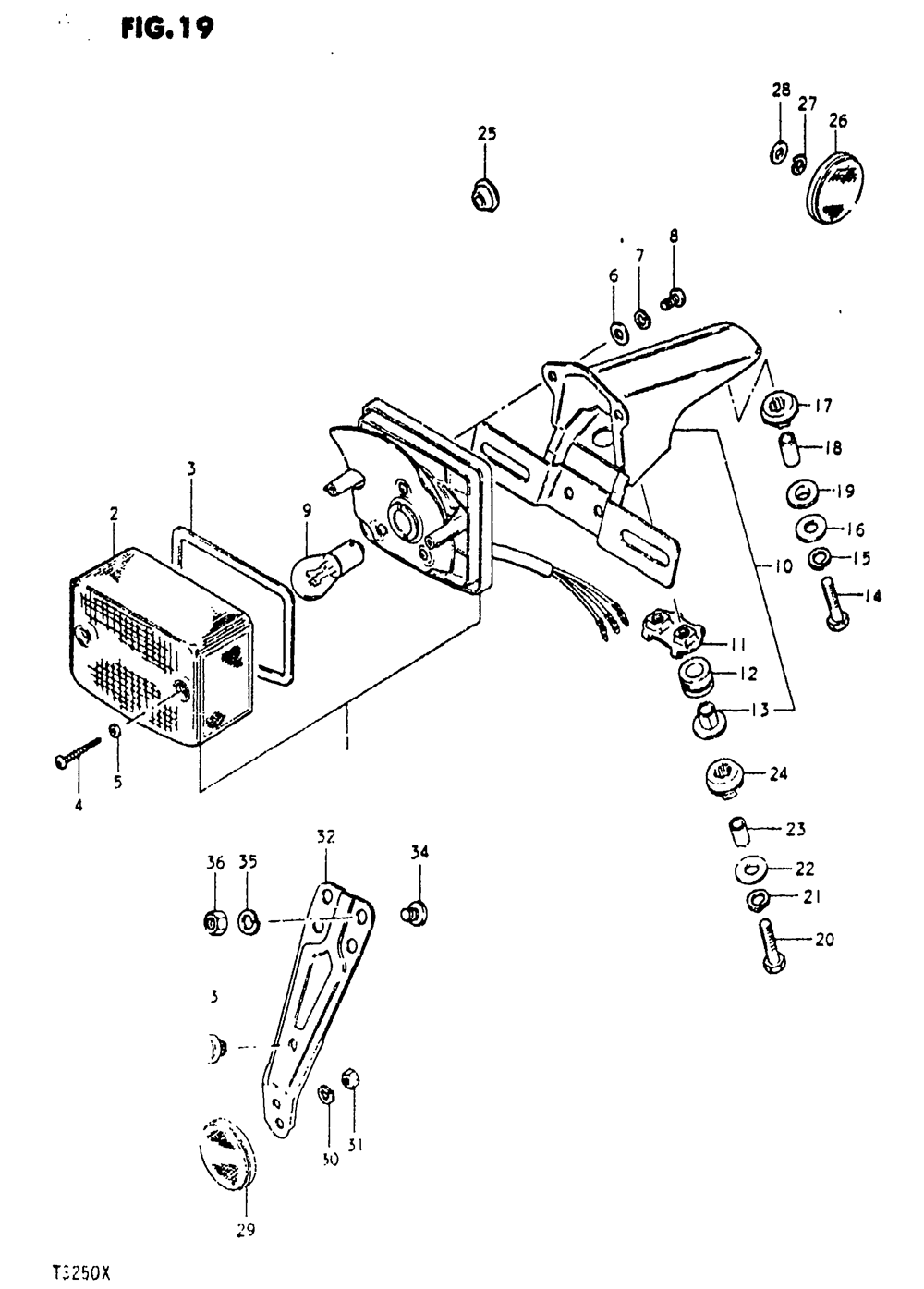 Rear combination lamp