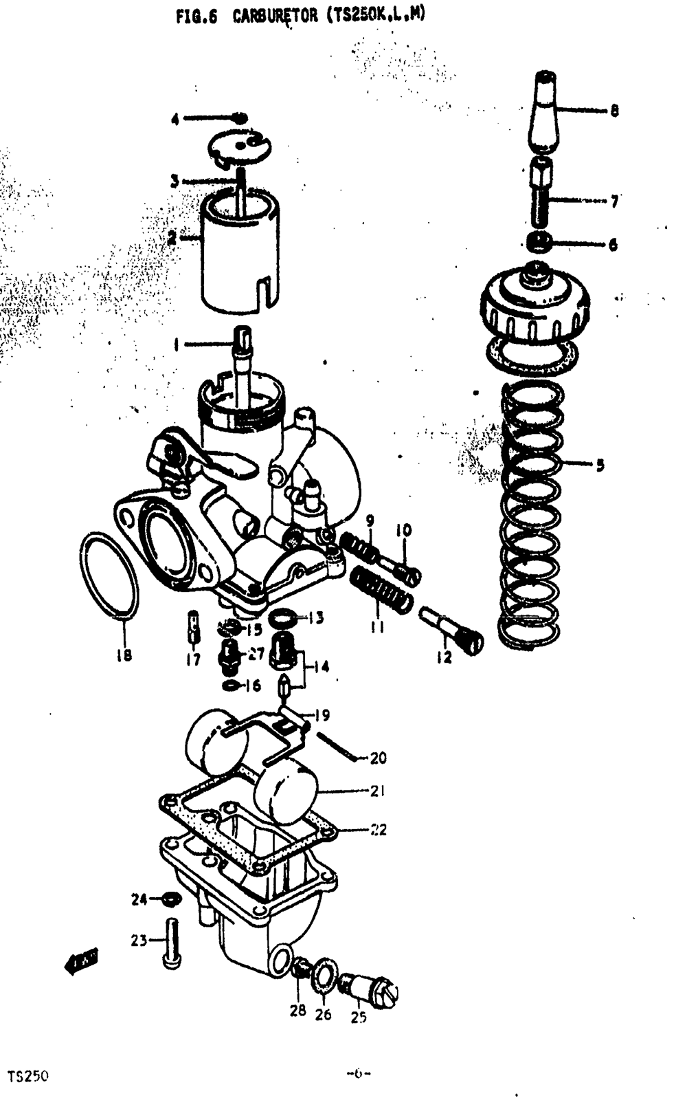 Carburetor (ts250k