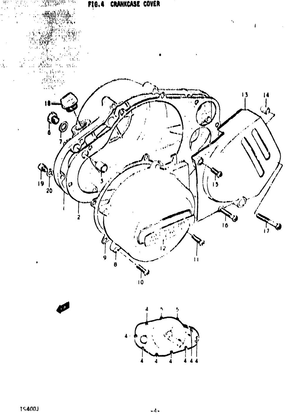 Crankcase cover