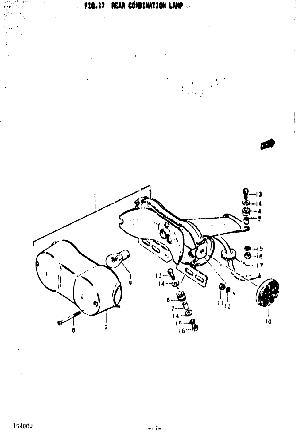 Rear combination lamp