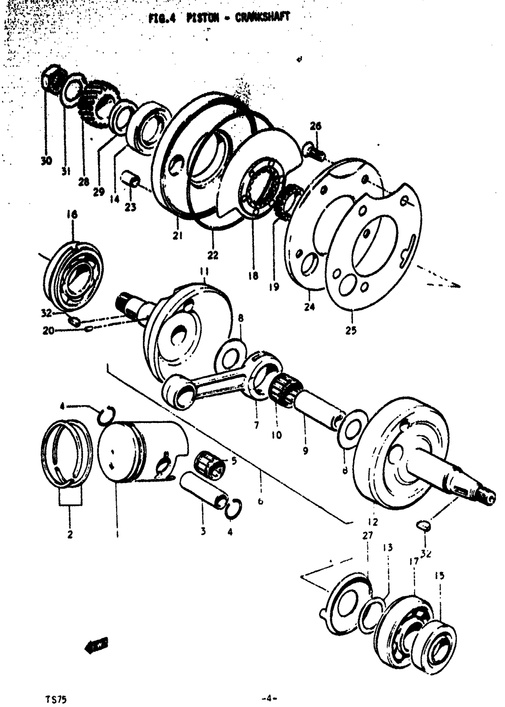 Piston - crankshaft