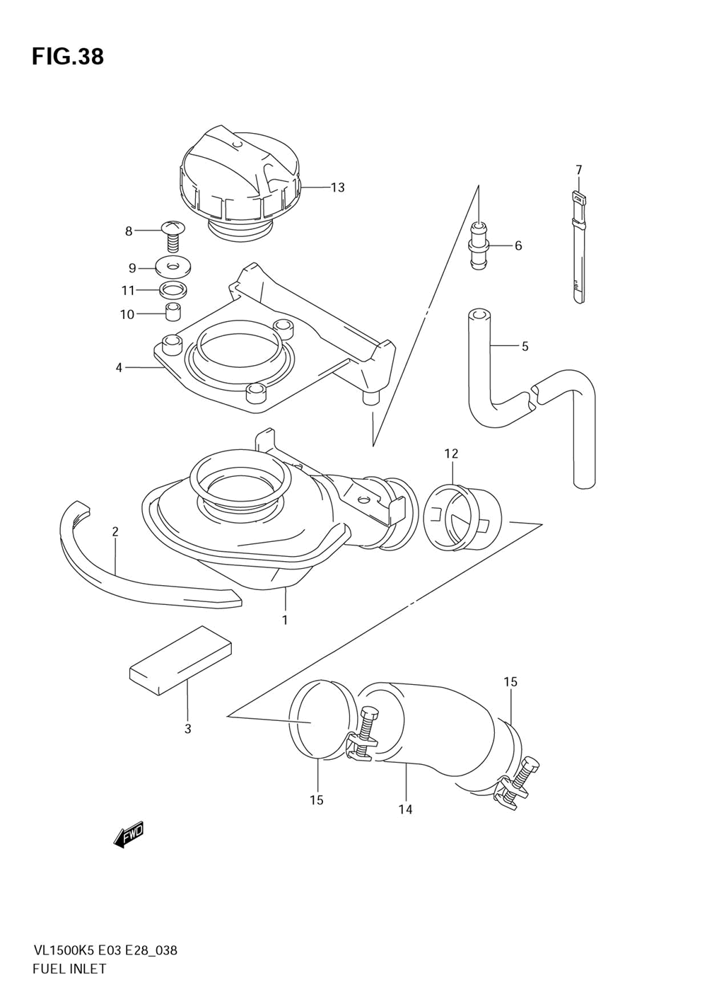 Fuel inlet