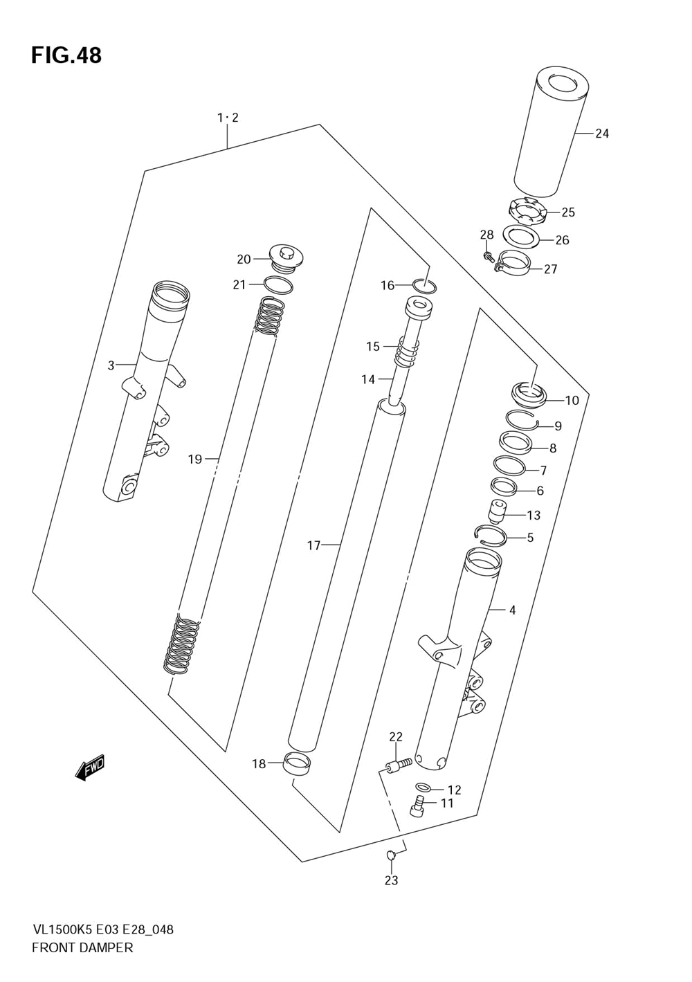 Front damper