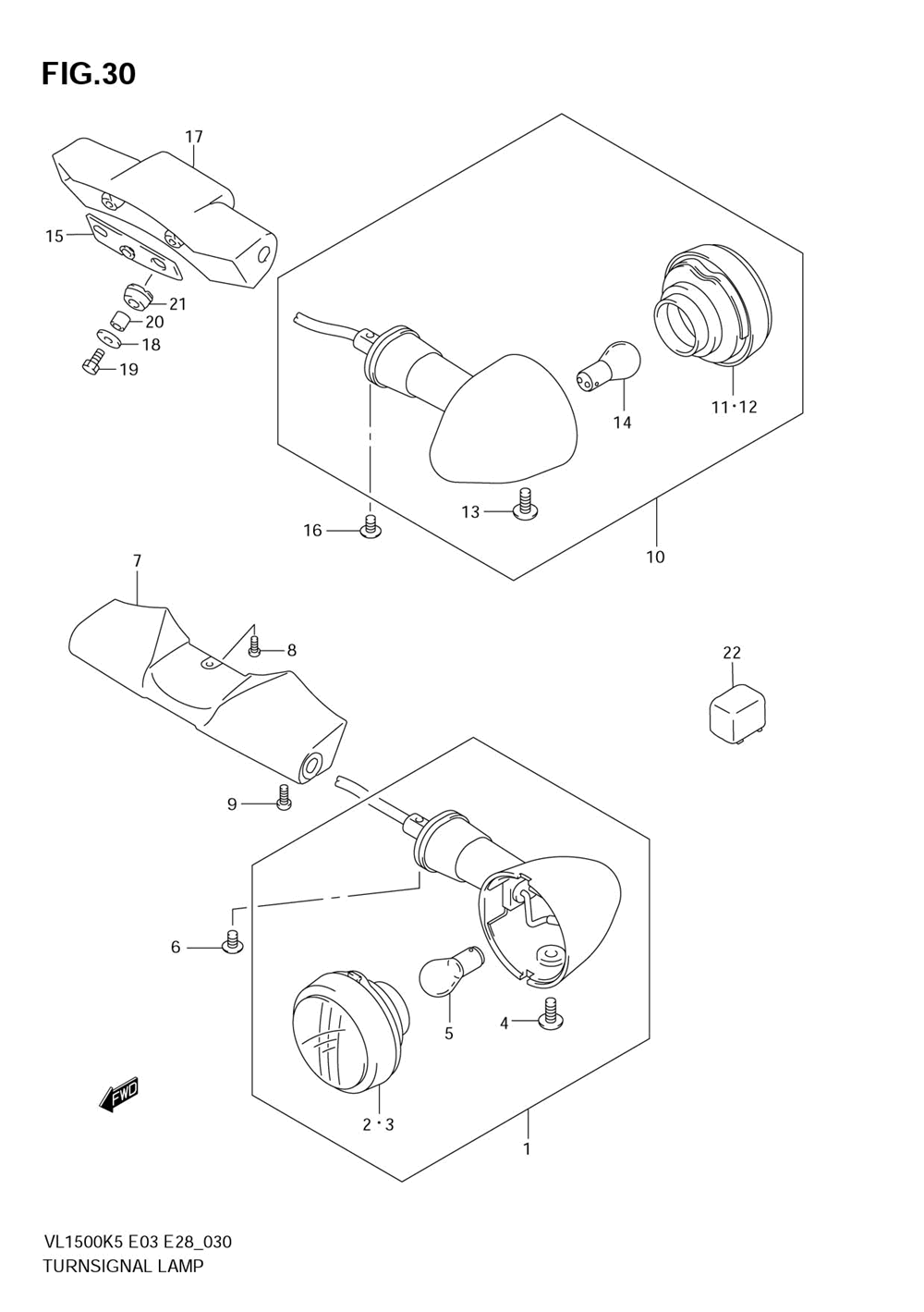 Turnsignal lamp