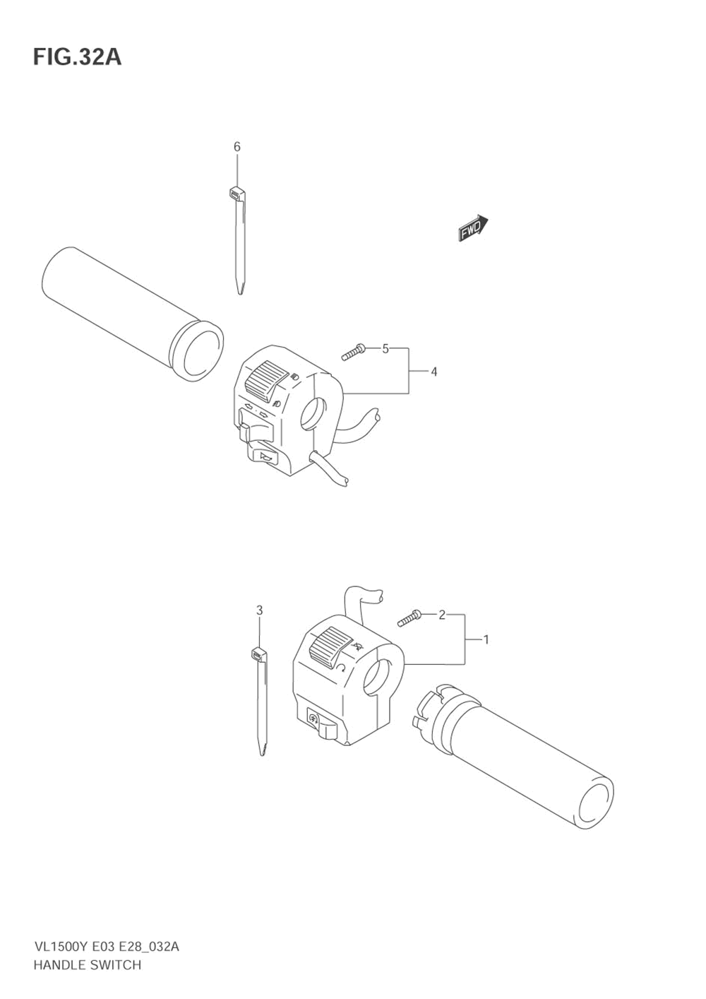 Handle switch (model k3)