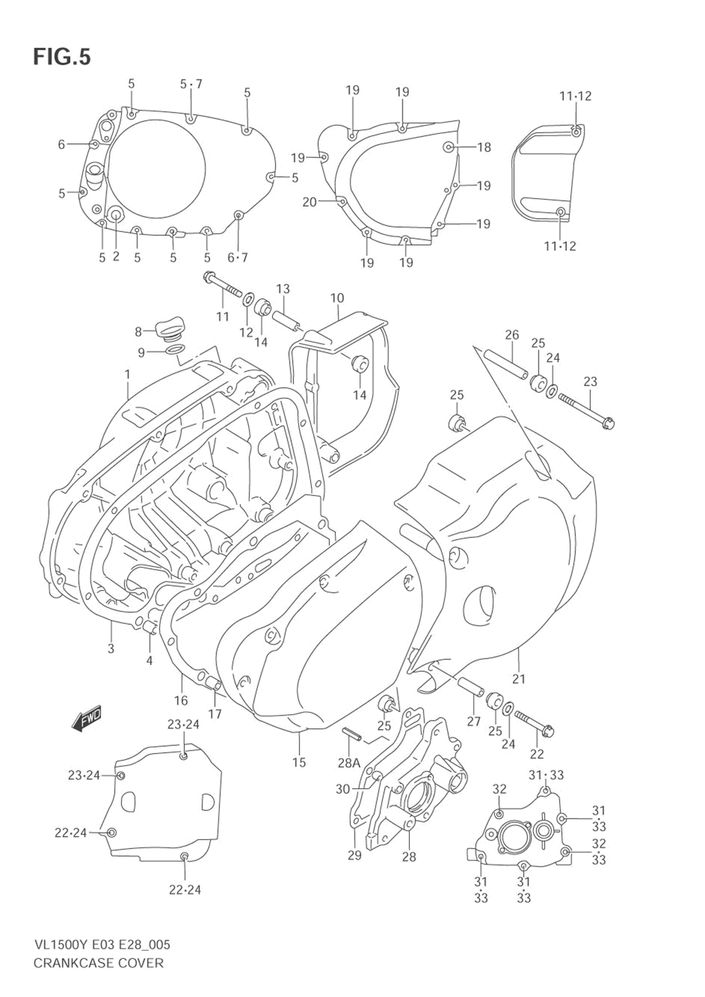 Crankcase cover