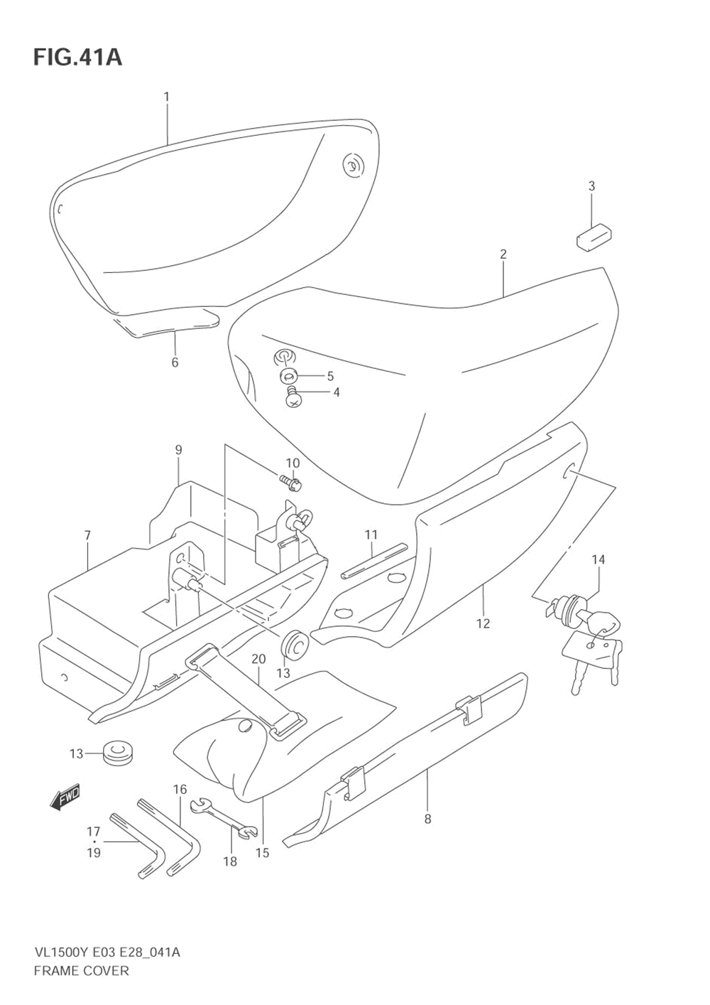 Frame cover (model y_k1)