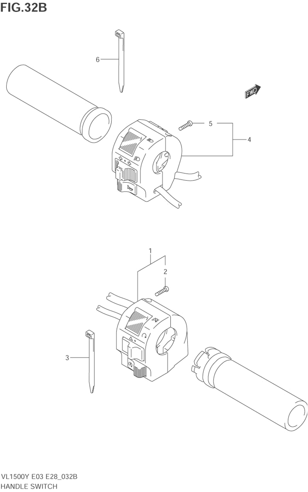 Handle switch (model k4)