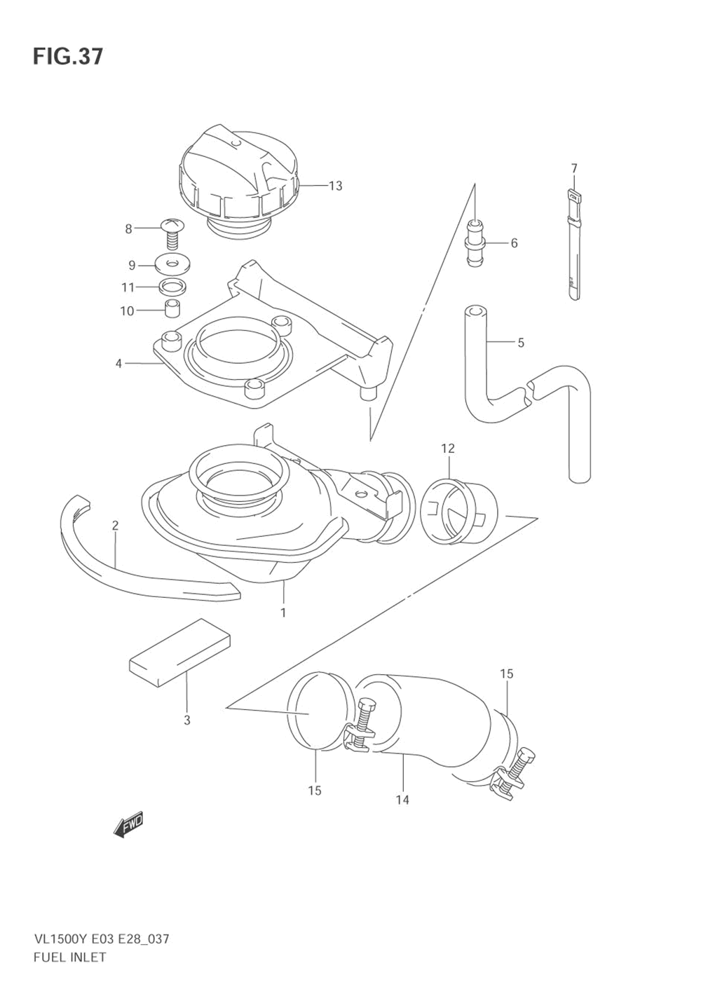 Fuel inlet