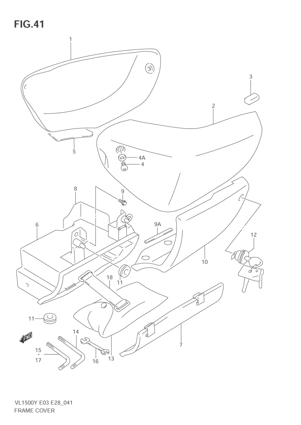 Frame cover (model w_x)