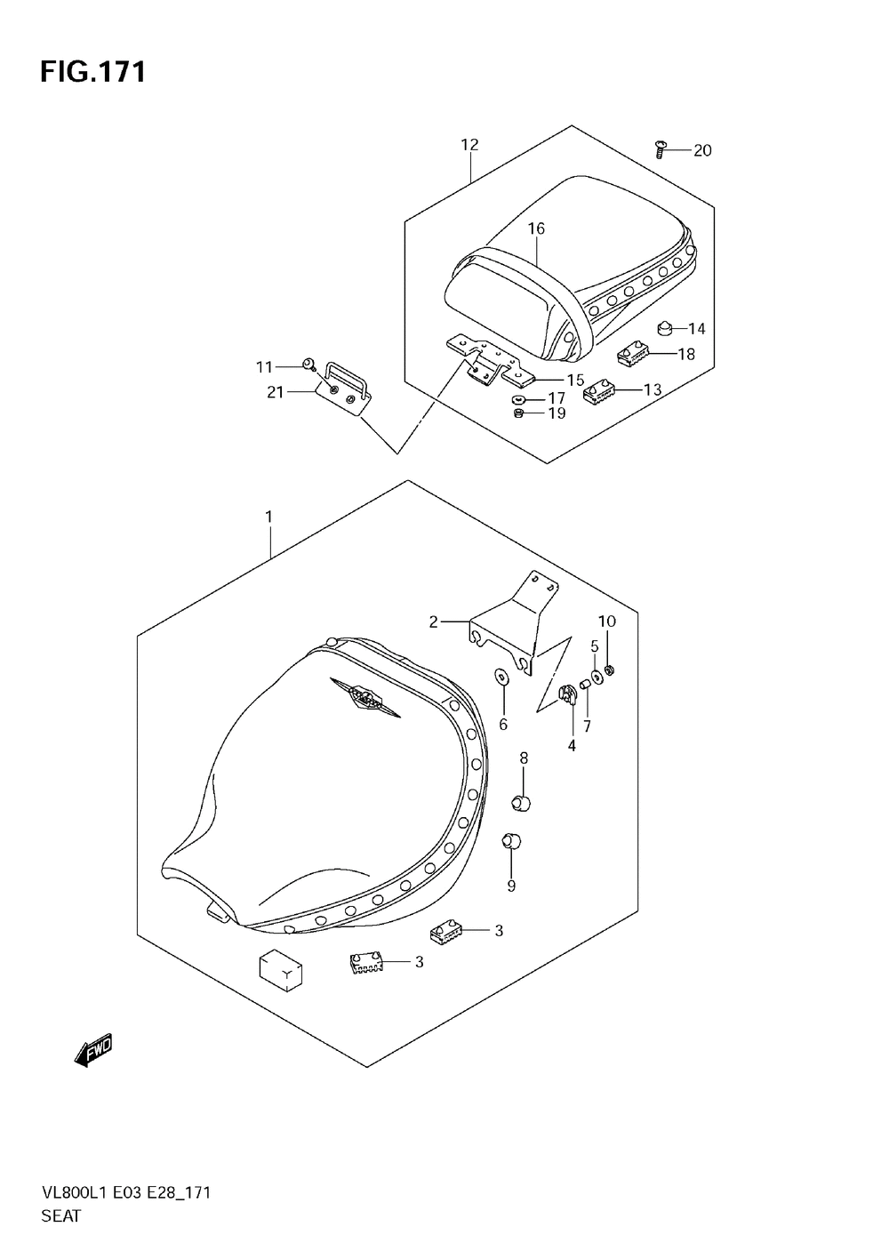 Seat (vl800t e28)