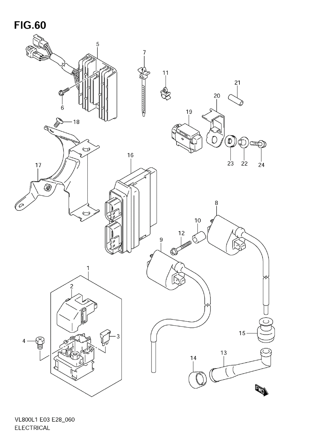 Electrical (vl800 e3)