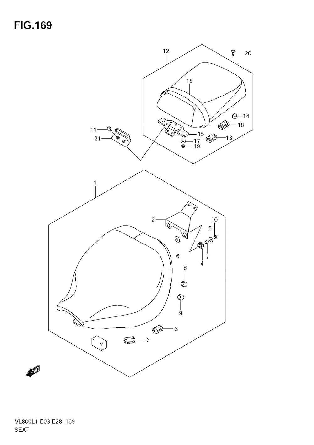 Seat (vl800c e33)