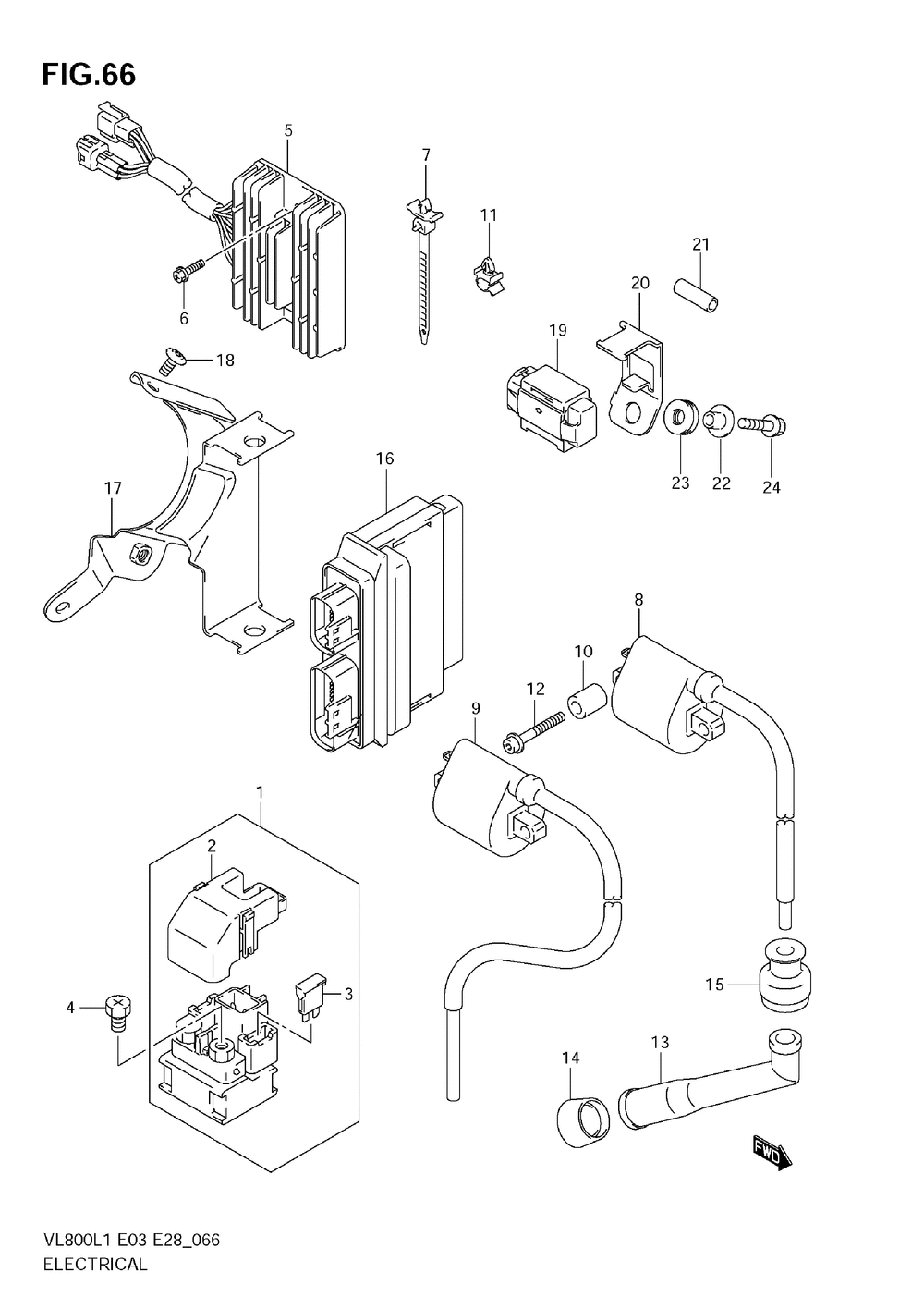 Electrical (vl800t e3)