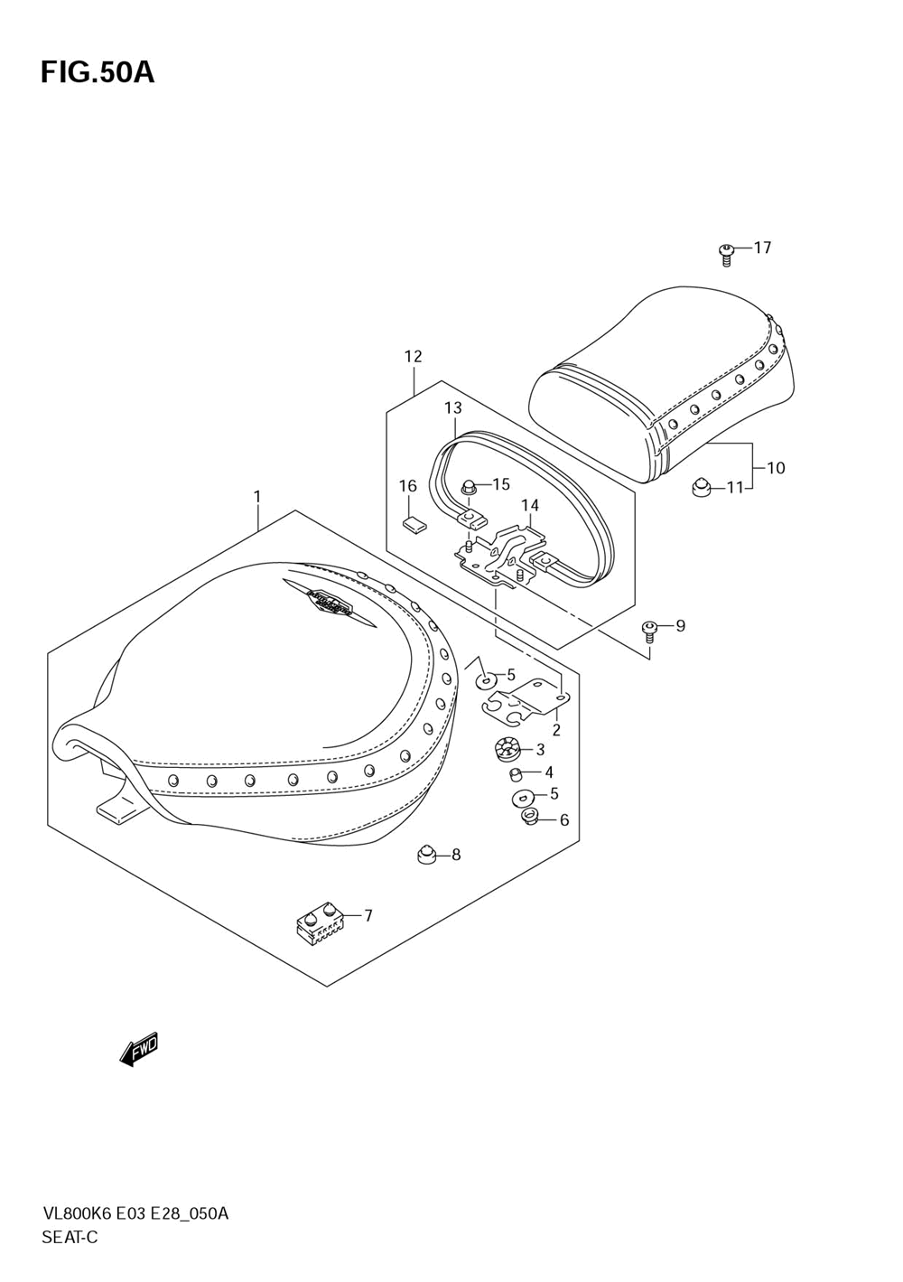 Seat (vl800ck7_ck8)