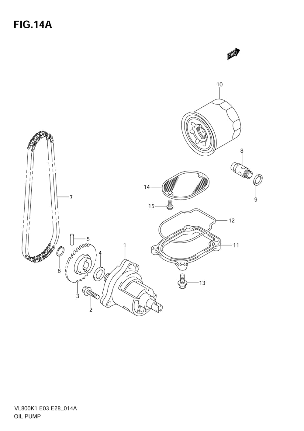 Oil pump (model k5)