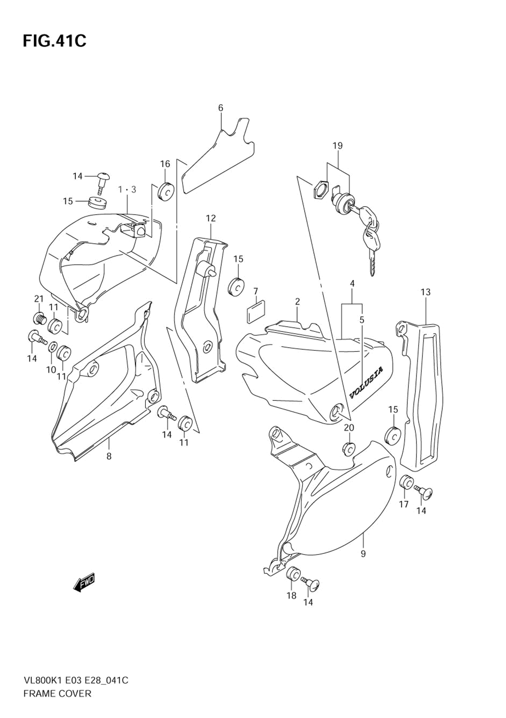 Frame cover (model k4)