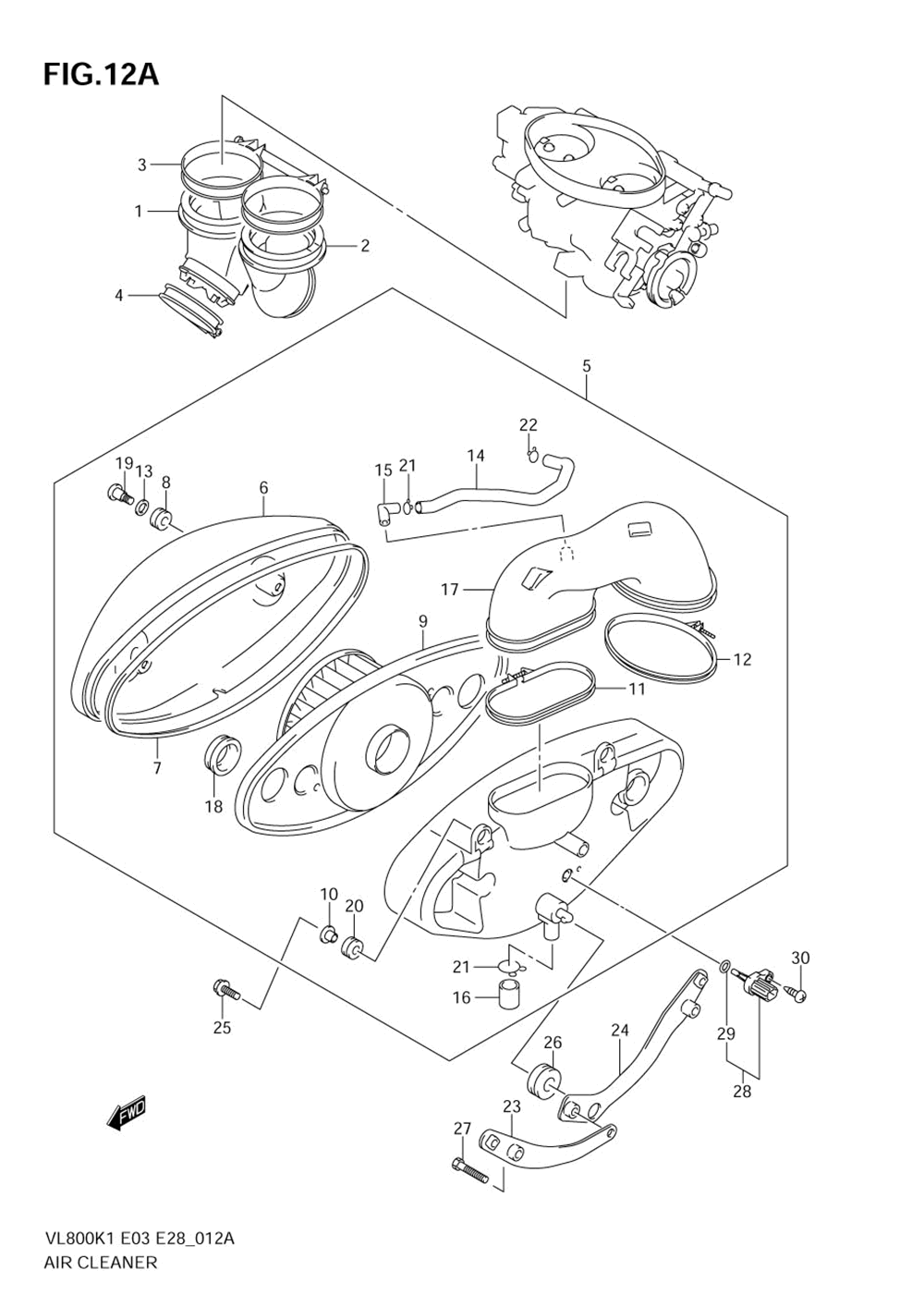 Air cleaner (model k5)