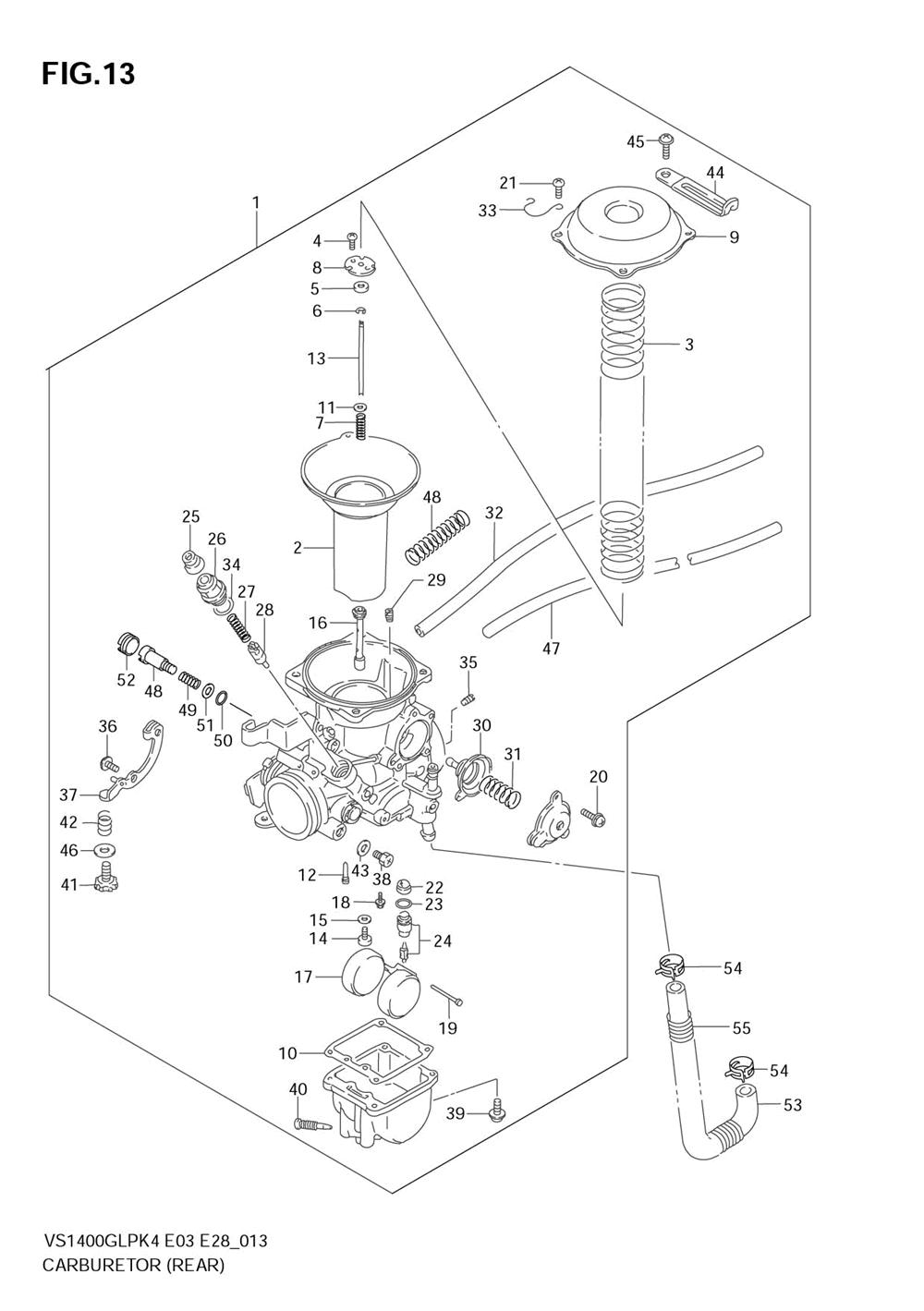 Carburetor (rear)