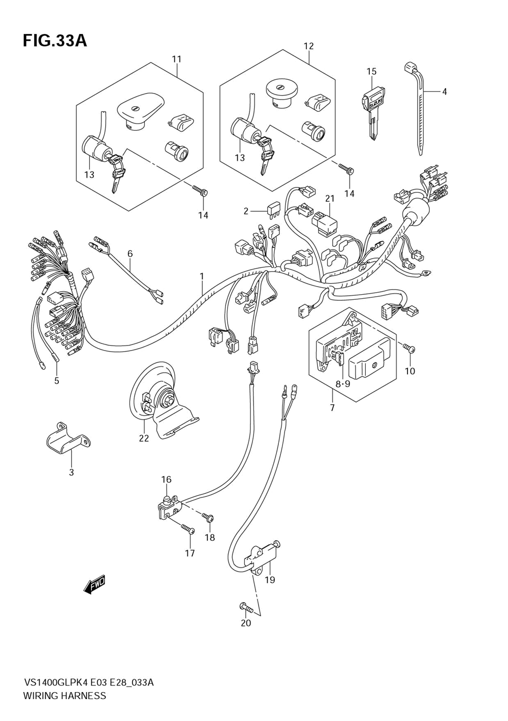 Wiring harness (vs1400k5)