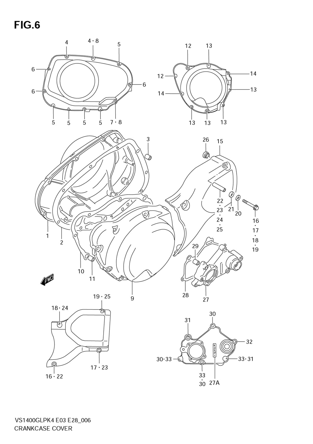 Crankcase cover