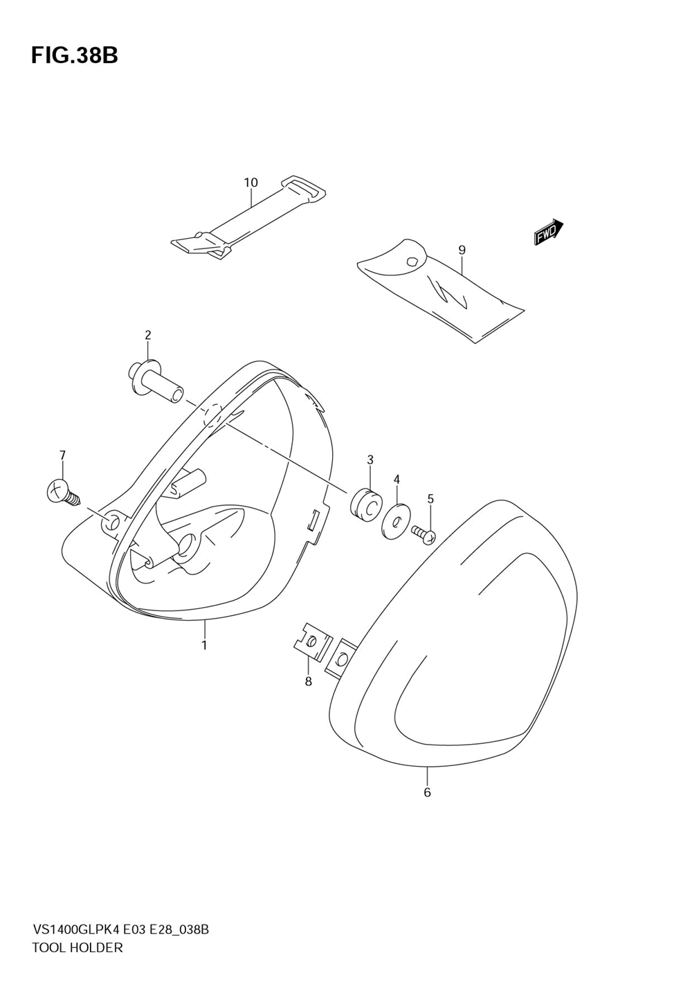 Tool holder (model k5_k6)