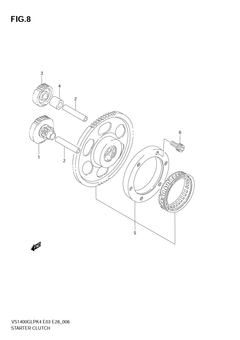 Starter clutch