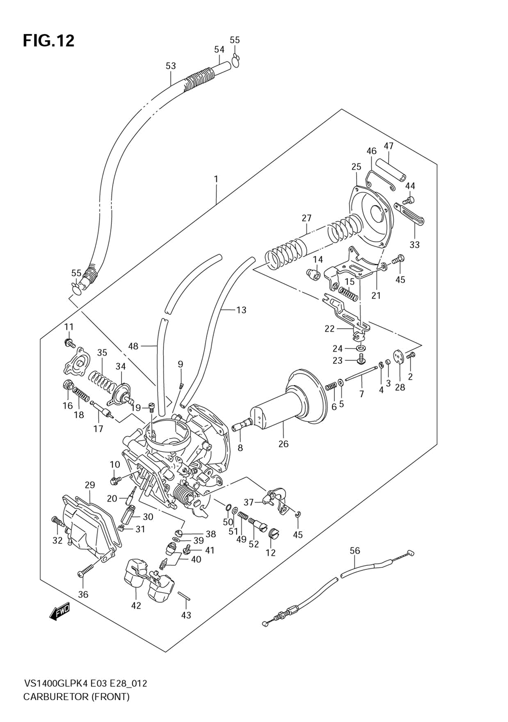 Carburetor (front)