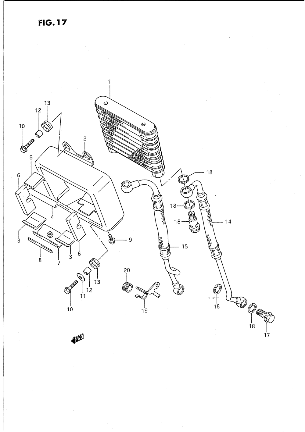 Oil cooler