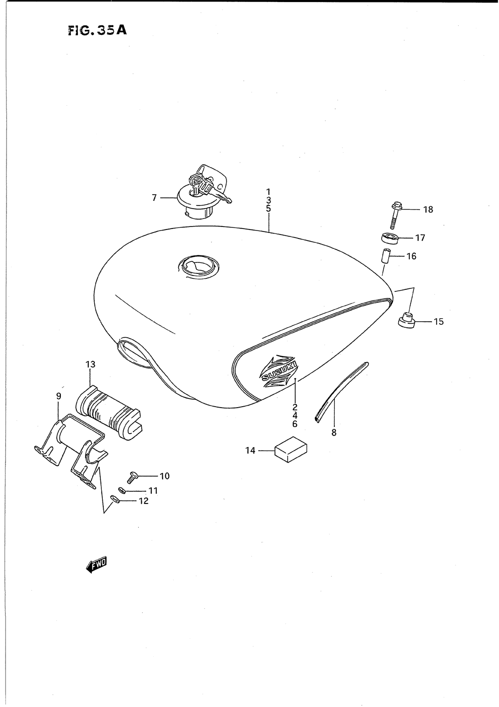 Fuel tank (model l_m_n)