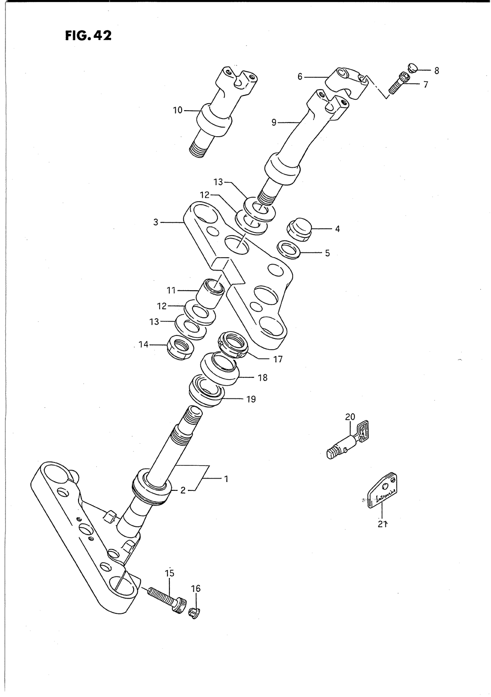 Steering stem