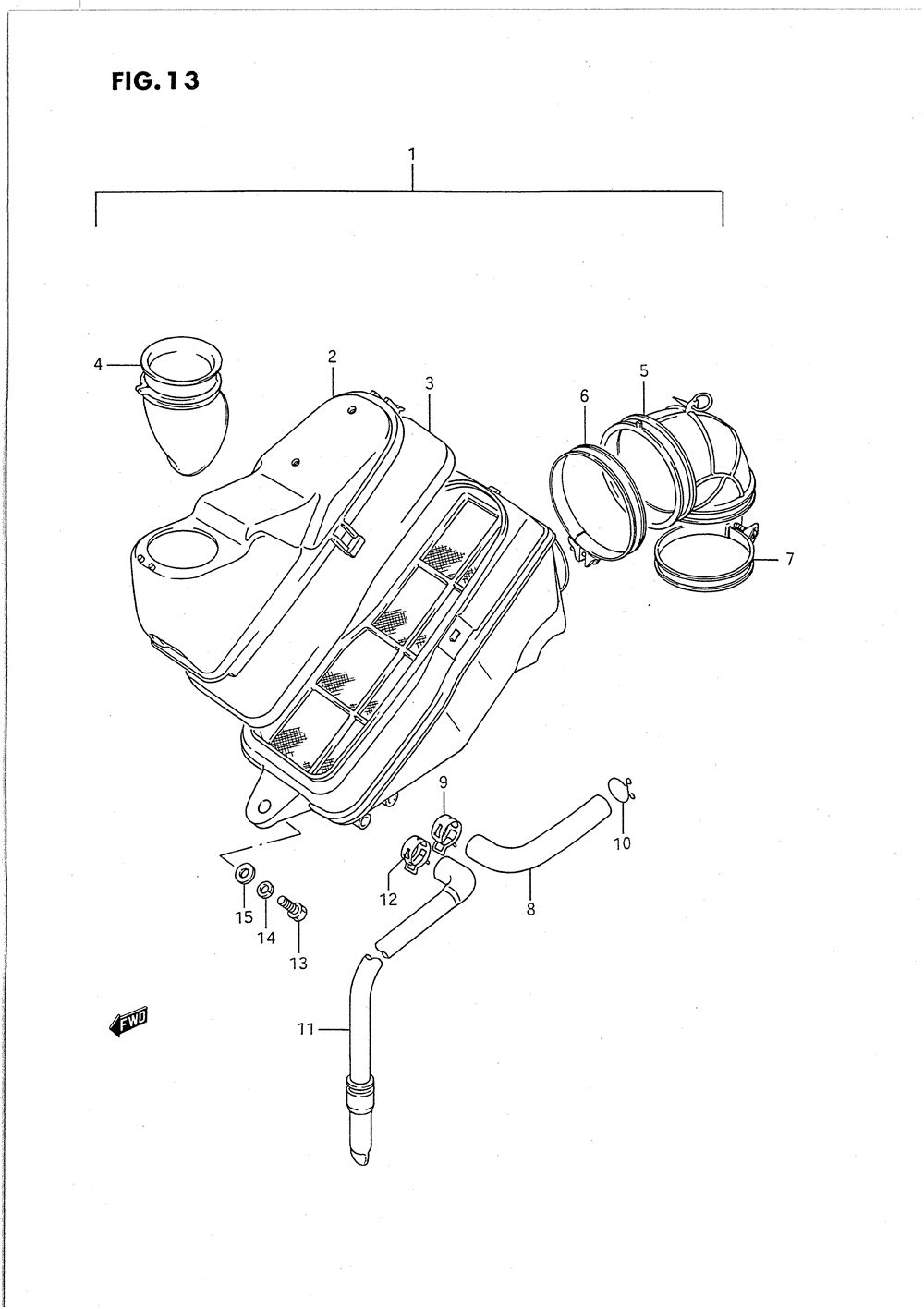 Air cleaner (front)