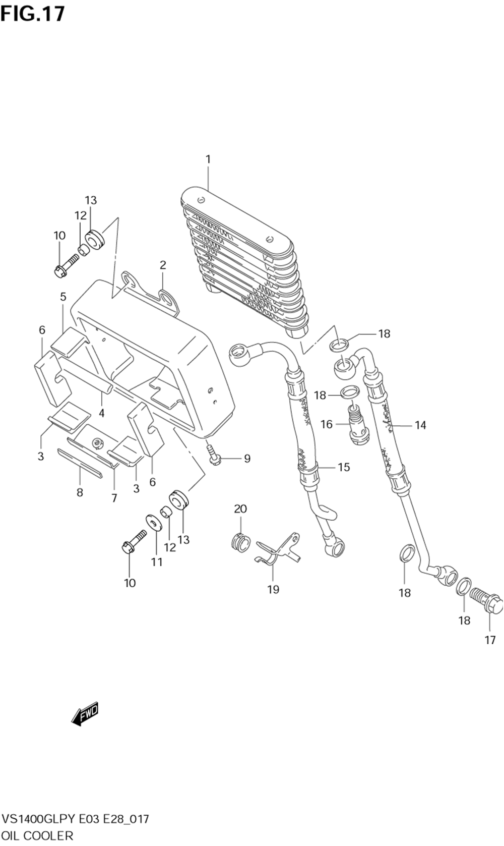 Oil cooler