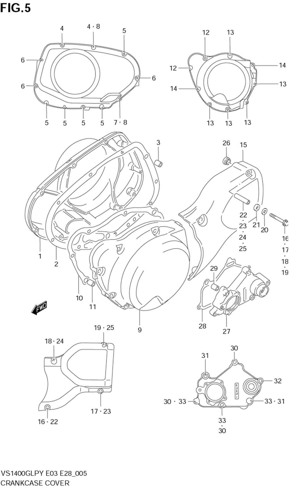 Crankcase cover