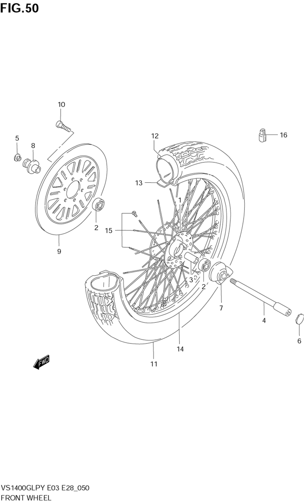 Front wheel