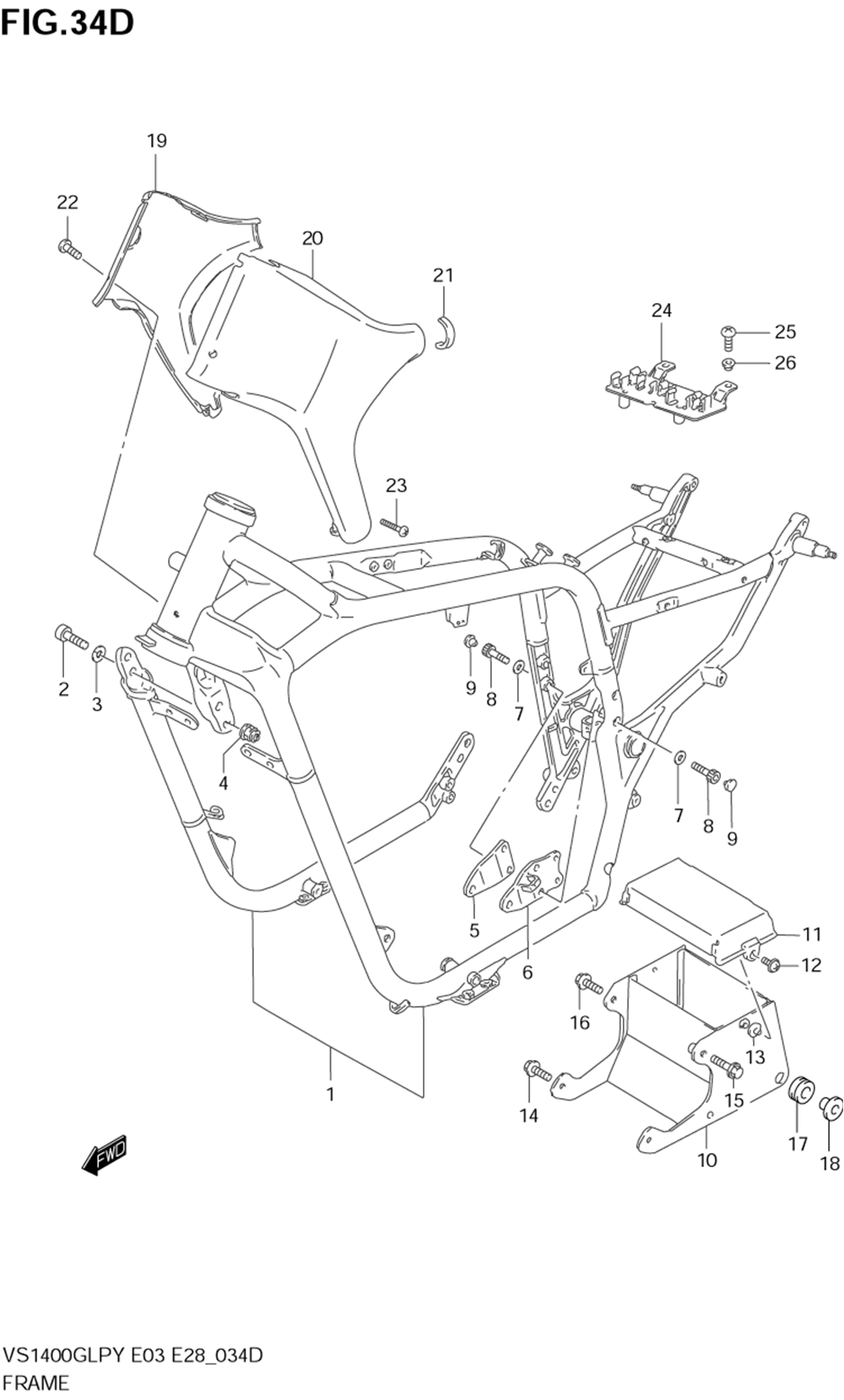 Frame (model k2_k3)