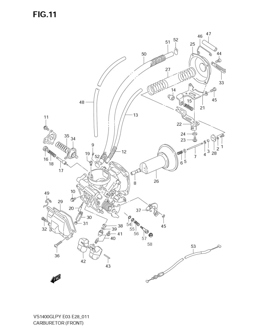 Carburetor (front)