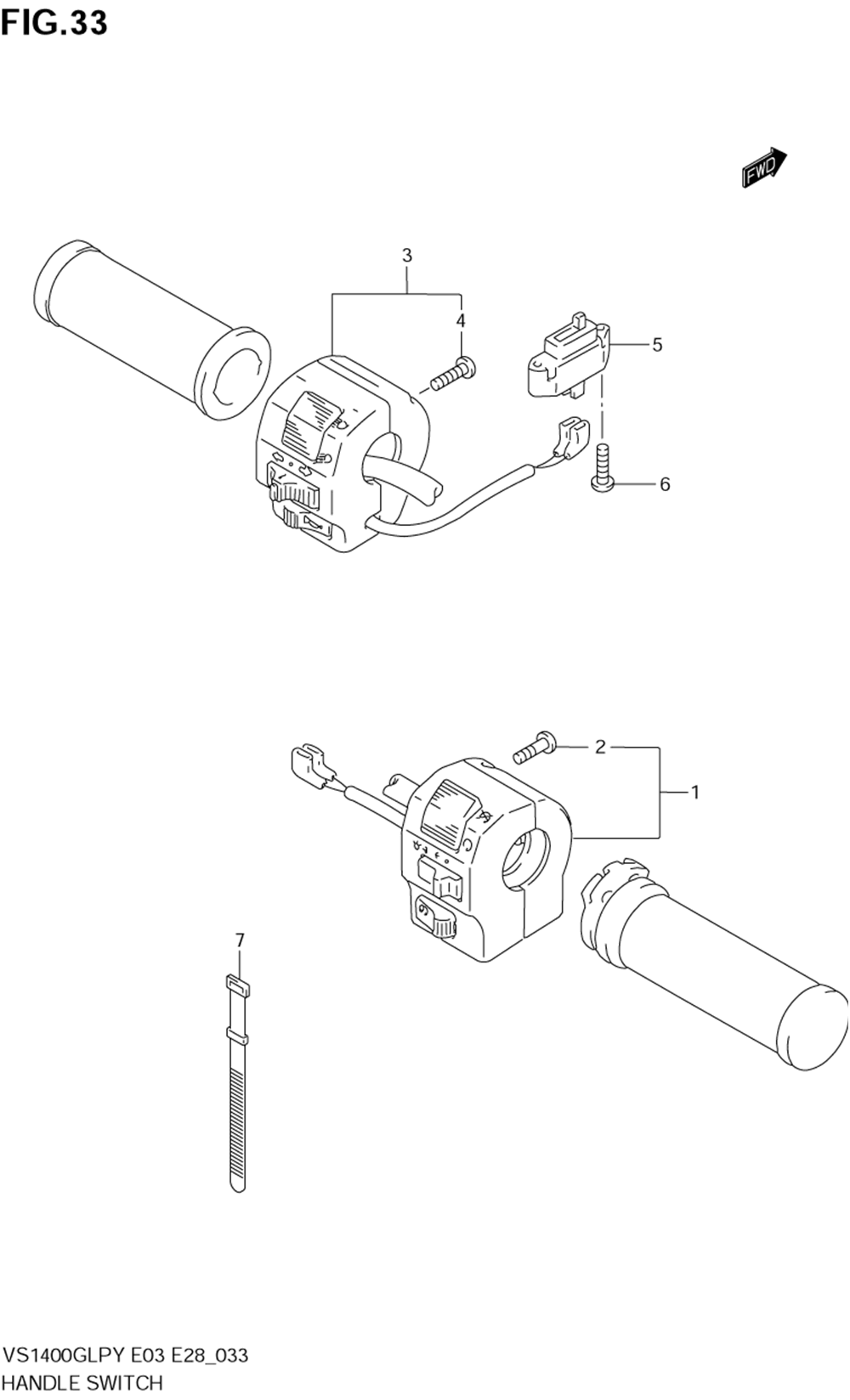 Handle switch