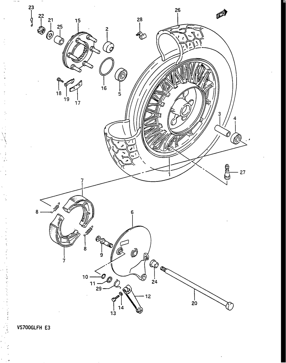 Rear wheel (vs700glefg_glepg)