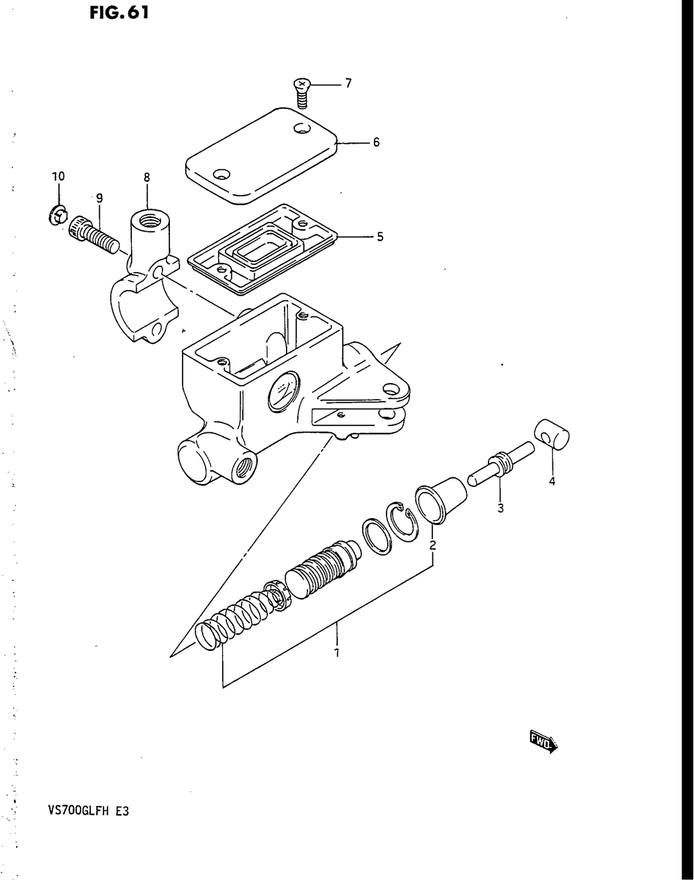 Clutch master cylinder (vs700glfg_glefg_glfh_glefh)