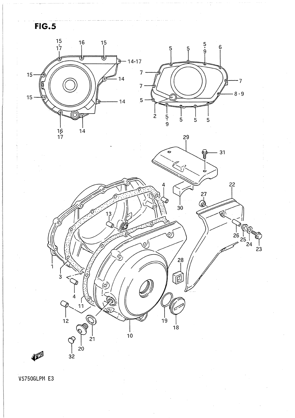 Crankcase cover