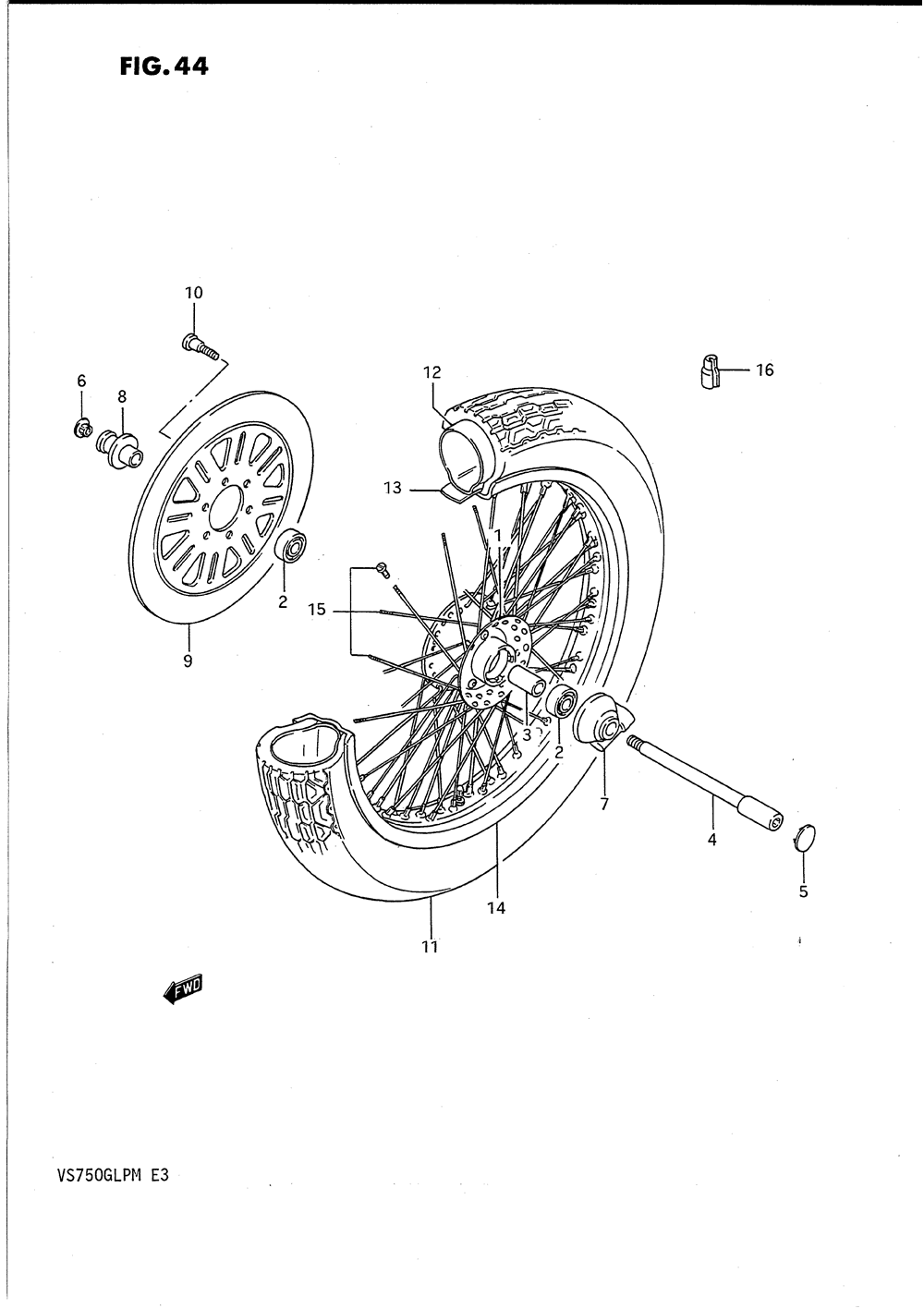 Front wheel