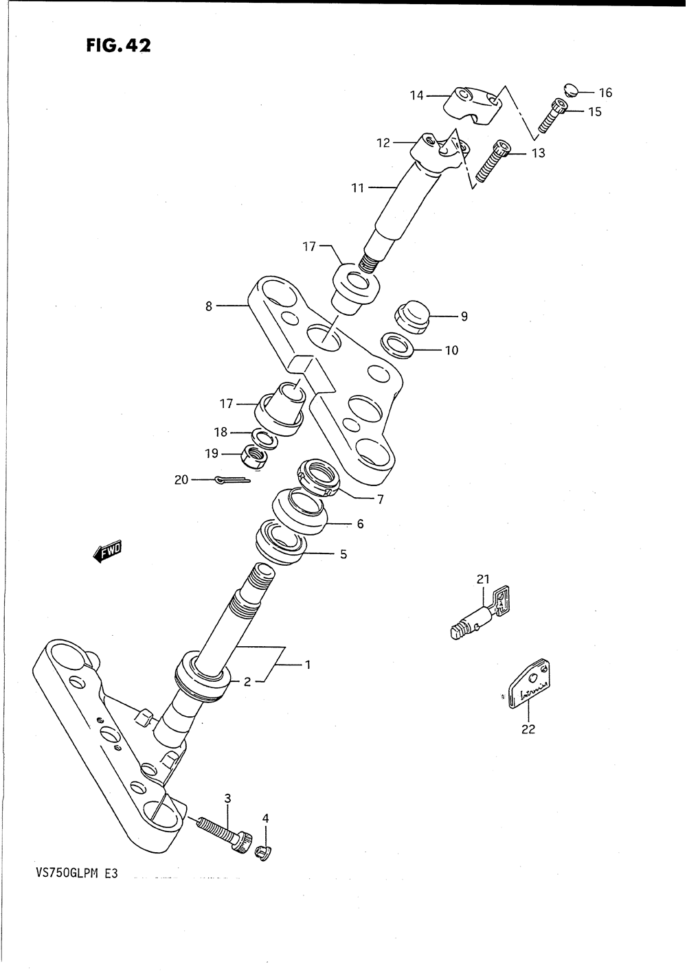 Steering stem