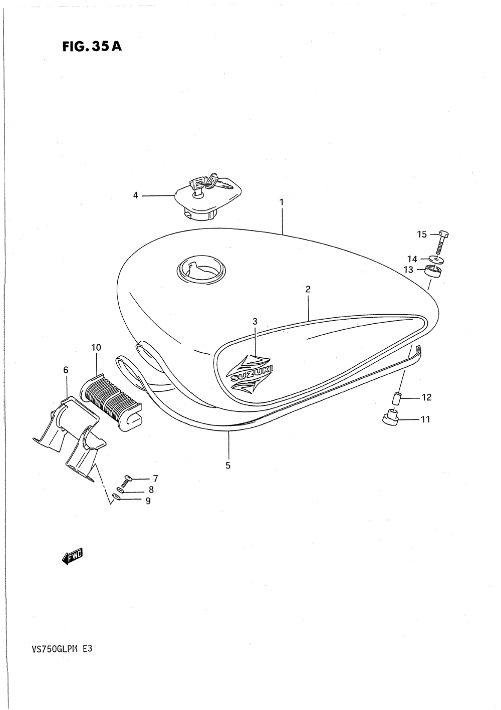 Fuel tank (model m)